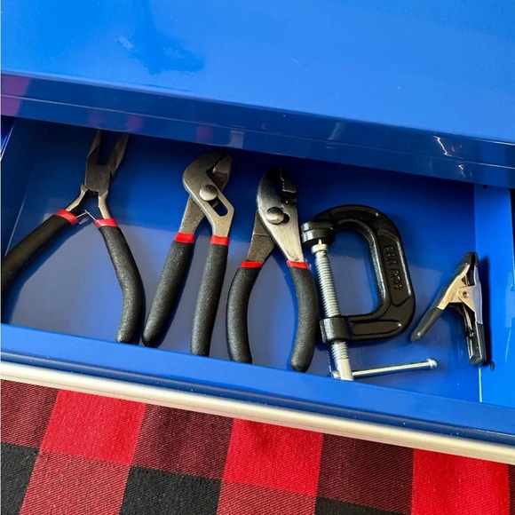 Black Kobalt Mini Toolbox 2 Drawer Steel NEW Limited Edition - Picture 5 of 9